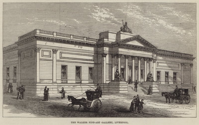 The Walker Fine-Art Gallery, Liverpool (kaiverrus) tekijältä English School
