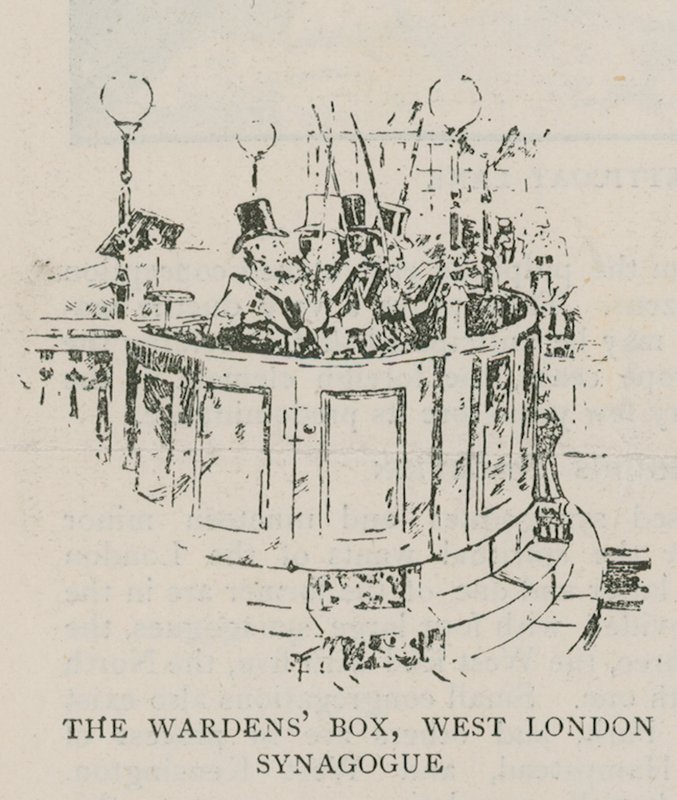 Wardens Box, Länsi-Lontoon synagoga tekijältä English School
