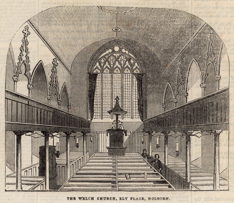Welchin kirkko, Ely Place, Holborn tekijältä English School