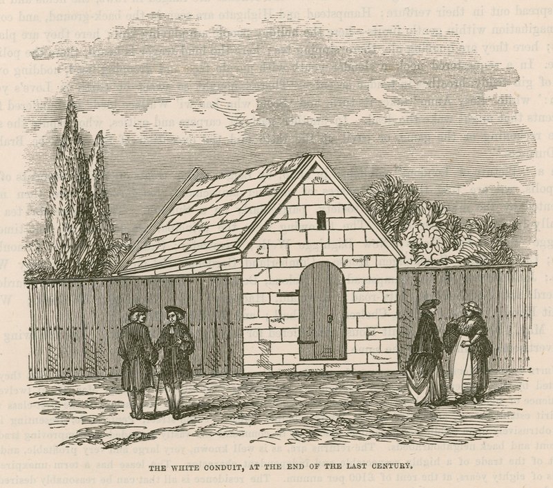 The White Conduit of White Conduit House, Islington, Lontoo tekijältä English School