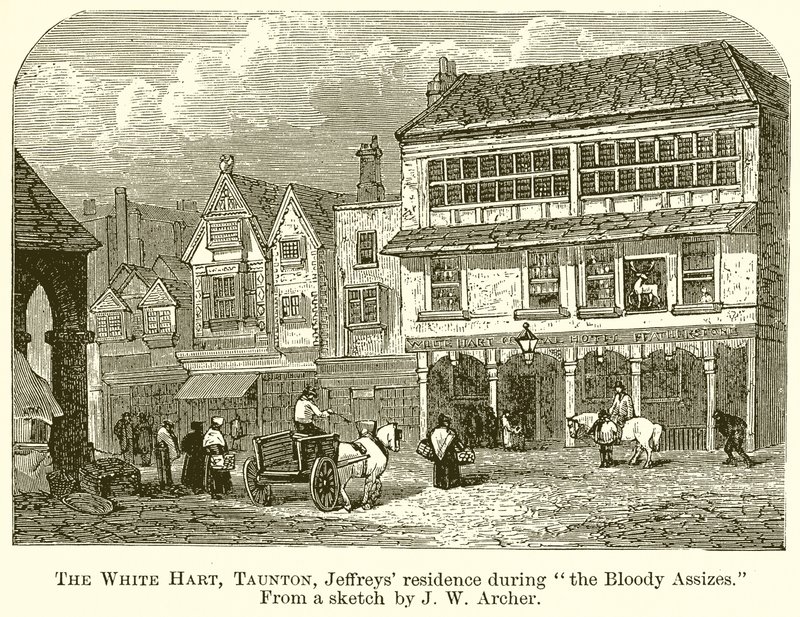 White Hart, Taunton, Jeffreys Residence Bloody Assizesin aikana tekijältä English School