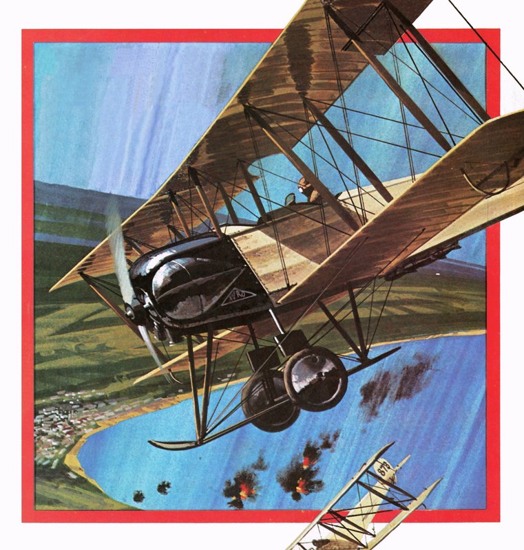 Puinen soturi eli AVRO 504 tekijältä English School
