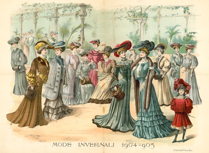 The Young Ladies Journal: Mode Invernali, 1904-05 tekijältä English School