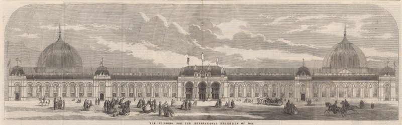 Vuoden 1862 kansainvälisen näyttelyn rakennus tekijältä English School