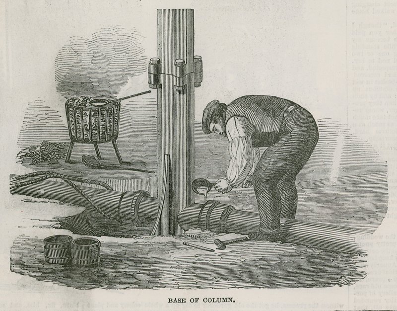 Lontoon Hyde Parkissa sijaitseva rakennus vuoden 1851 suurta näyttelyä varten tekijältä English School