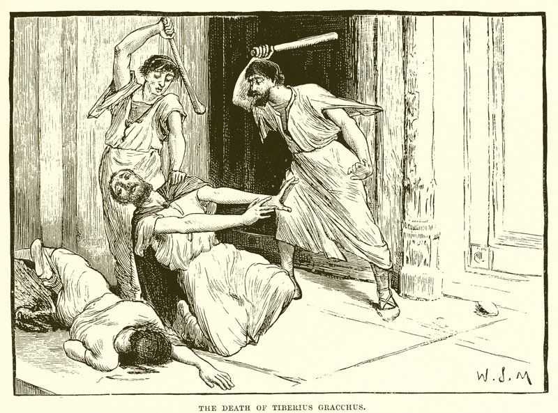 Tiberius Gracchuksen kuolema tekijältä English School