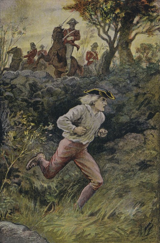 Harvey Birchin pako: James Fenimore Cooperin kuvitus Vakoilijasta tekijältä English School