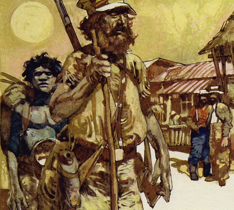Ensimmäisen Australian tutkimusmatkan suoritti Edward John Eyre tekijältä English School