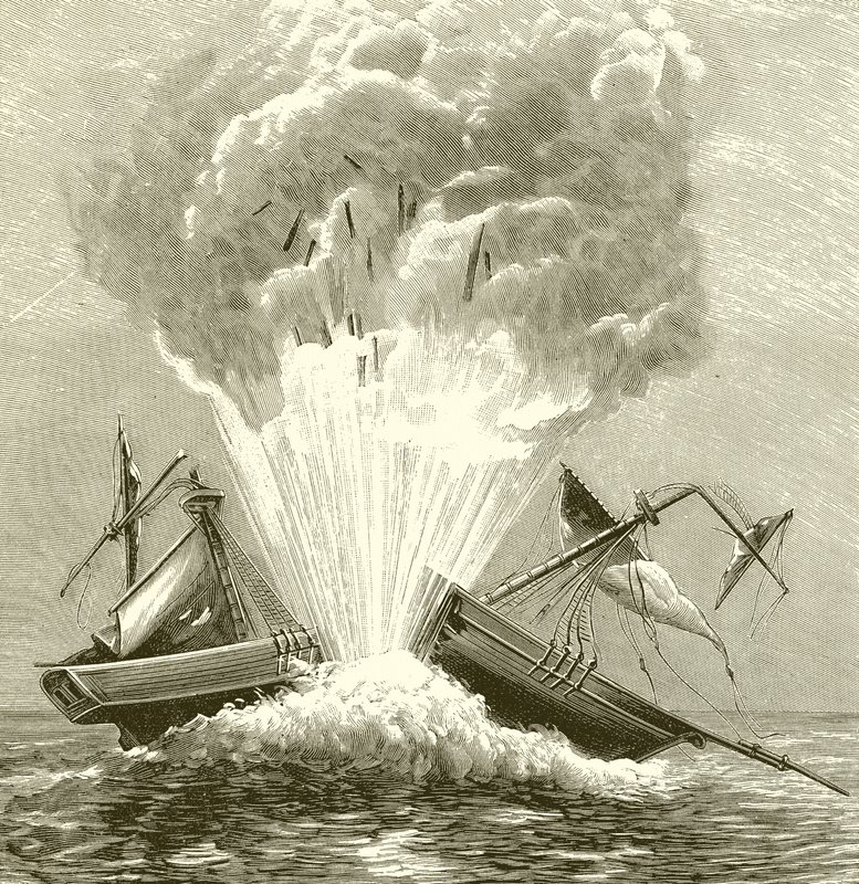 Ensimmäinen torpedo, 1805 tekijältä English School