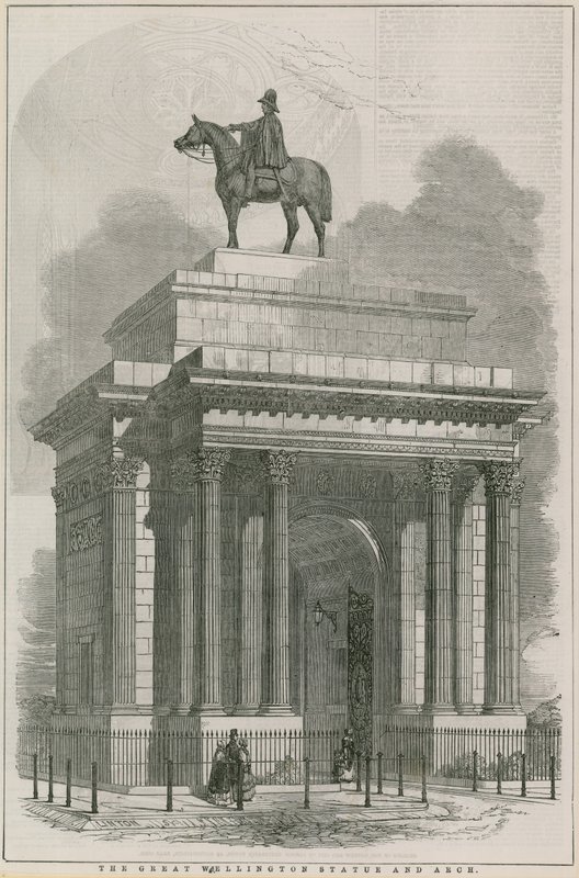 Suuri Wellingtonin patsas ja kaari, Hyde Park Corner, Lontoo tekijältä English School