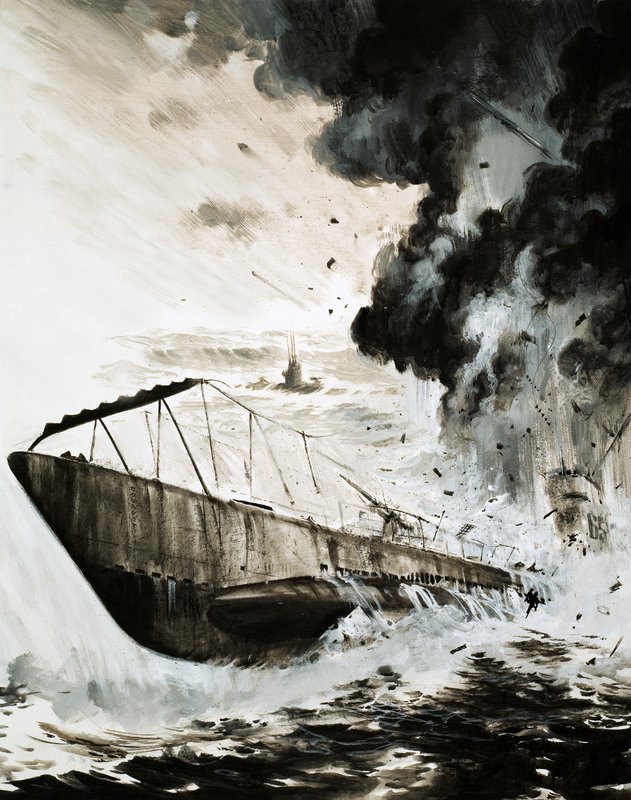 Kummiteltu U-Boat 65 tekijältä English School