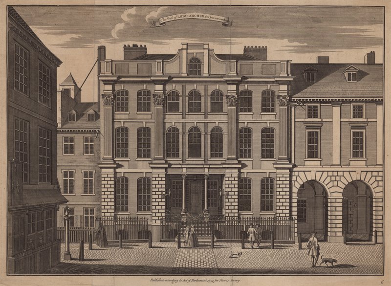 Lord Archerin talo Covent Gardenissa tekijältä English School