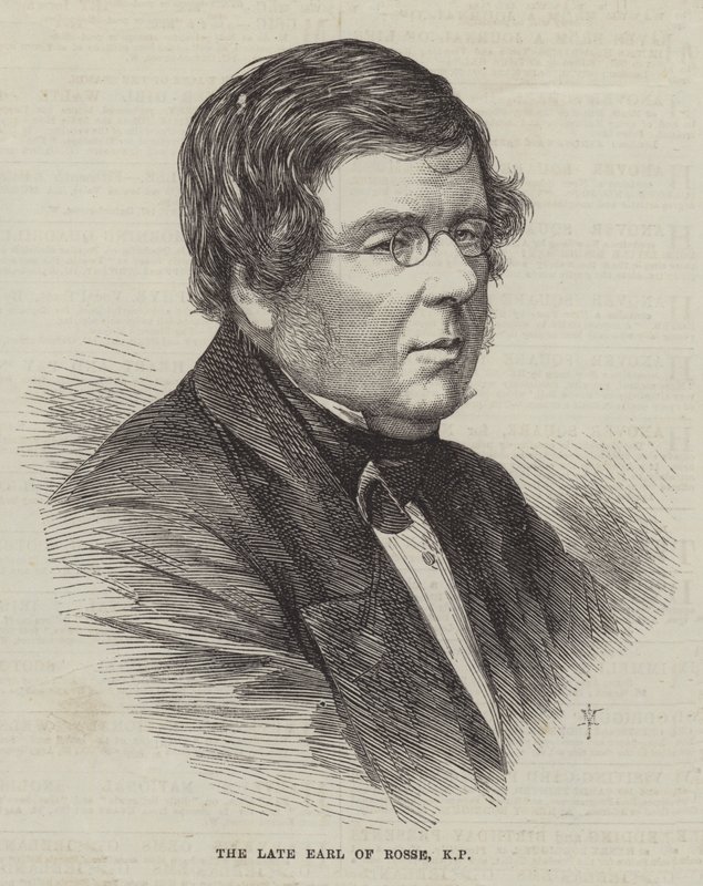 Edesmennyt Earl of Rossen, KP (kaiverrus) tekijältä English School