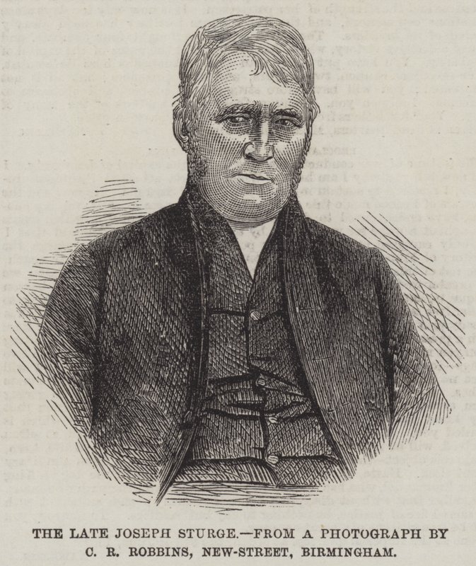 Edesmennyt Joseph Sturge (kaiverrus) tekijältä English School