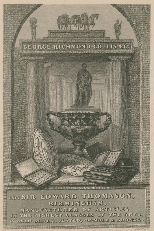 Edesmennyt Sir Edward Thomason, Birmingham tekijältä English School