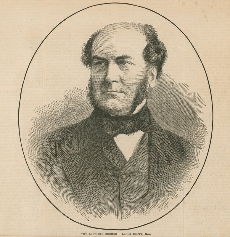Edesmennyt Sir George Gilbert Scott, RA, arkkitehti tekijältä English School
