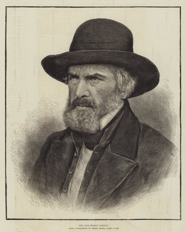 Edesmennyt Thomas Carlyle (kaiverrus) tekijältä English School