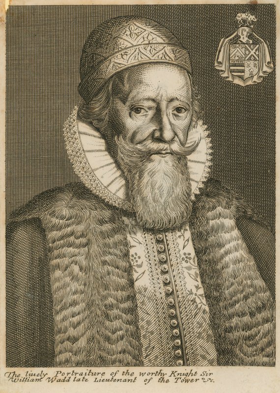Vilkas muotokuva arvokkaasta ritari Sir William Waddista tekijältä English School