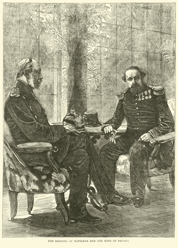 Napoleonin ja Preussin kuninkaan tapaaminen syyskuussa 1870 tekijältä English School