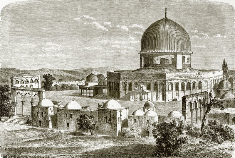 Omarin moskeija - Jerusalemin temppelin paikka tekijältä English School