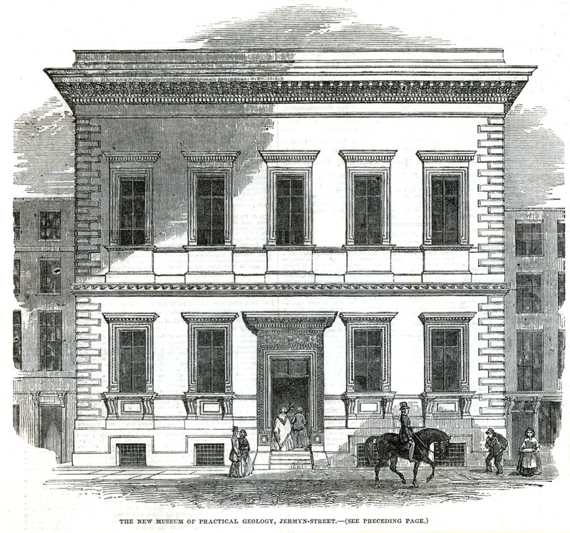 Uusi käytännön geologian museo, Jermyn Street, Lontoo tekijältä English School