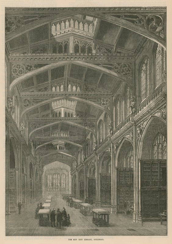 Uusi kaupunginkirjasto, Guildhall, Lontoo tekijältä English School