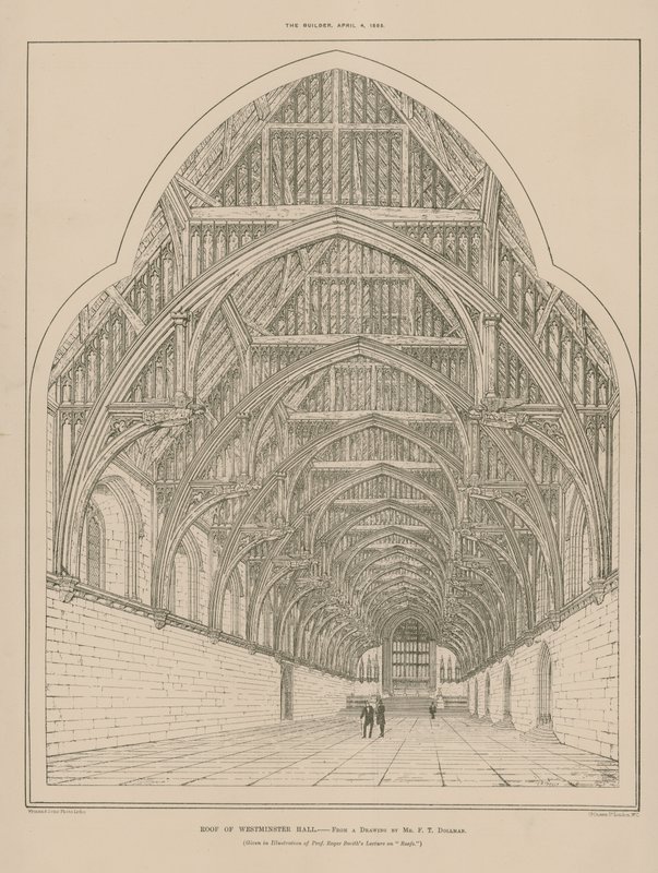Westminster Hallin katto tekijältä English School