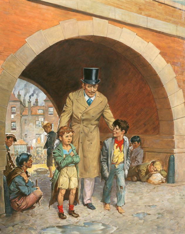 Thomas Barnardo: Köyhien mestari tekijältä English School