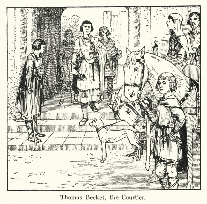 Thomas Becket, hovimies tekijältä English School
