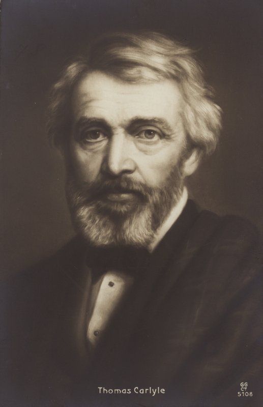 Thomas Carlyle (1795-1881), skotlantilainen filosofi, kirjailija ja historioitsija tekijältä English School