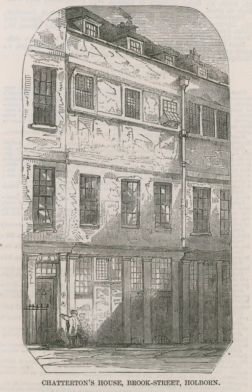 Thomas Chatterton House, Brooke Street, Holborn, Lontoo tekijältä English School