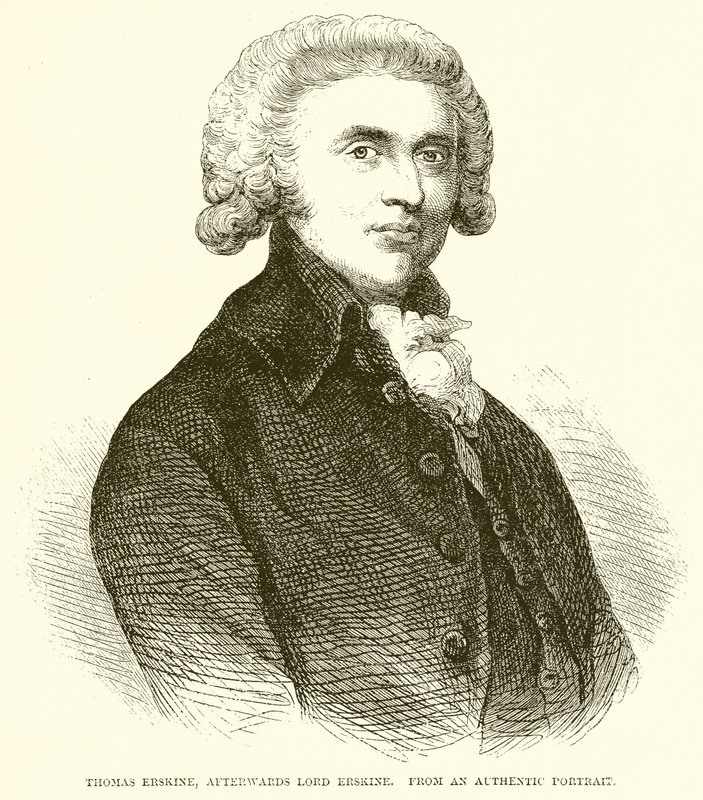 Thomas Erskine, jälkeenpäin Lord Erskine tekijältä English School
