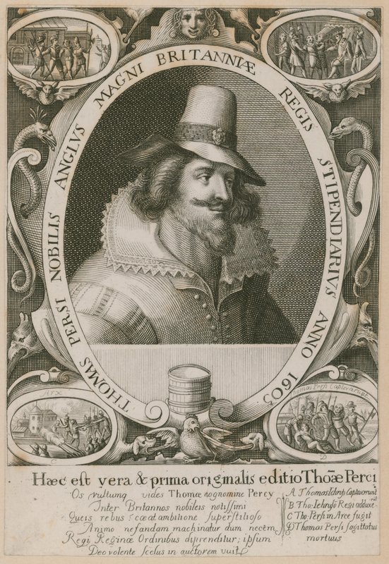 Thomas Percy, yksi ruutijuonen salaliittolaisista tekijältä English School