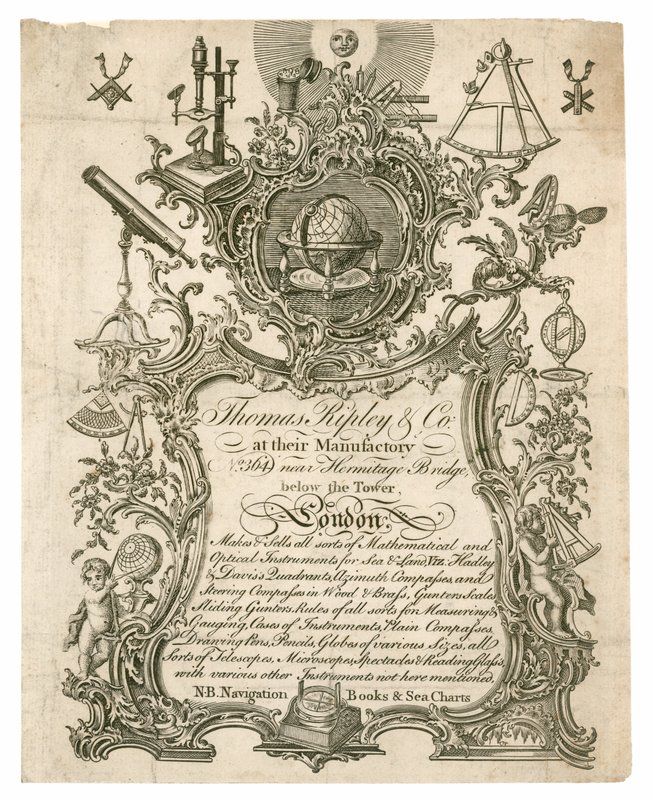 Thomas Ripley & Co, kauppakortti tekijältä English School