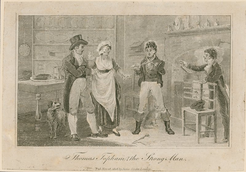 Thomas Topham, Islingtonin vahva mies tekijältä English School