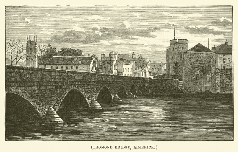 Thomond Bridge, Limerick (kaiverrus) tekijältä English School