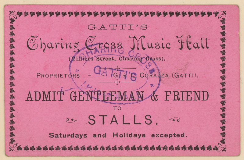 Lippu Gattis Charing Cross Music Halliin tekijältä English School