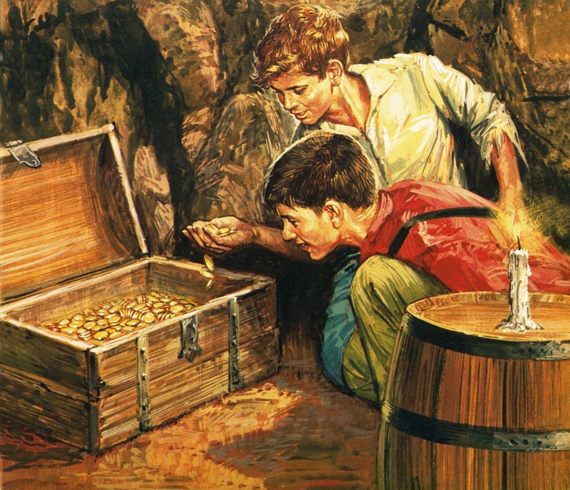 Tom Sawyer ja Huckleberry Finn tekijältä English School