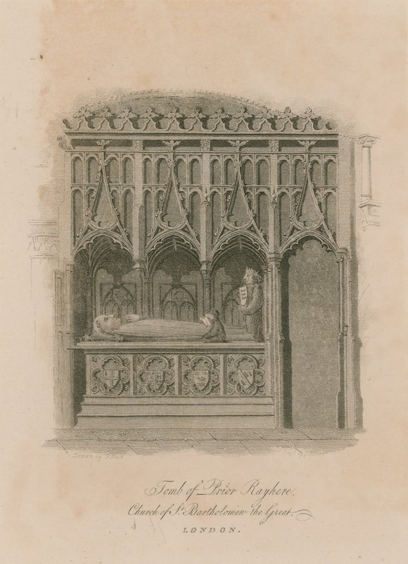 Prior Rayheren hauta, Pyhän Bartolomeus Suuren kirkko, Smithfield tekijältä English School
