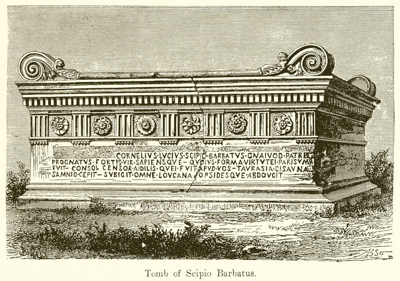 Scipio Barbatuksen hauta tekijältä English School