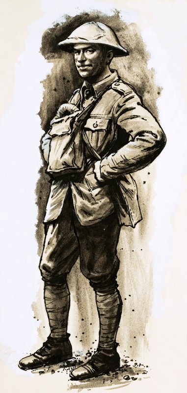 Tommy Atkins, ensimmäisen maailmansodan palaava sankari tekijältä English School