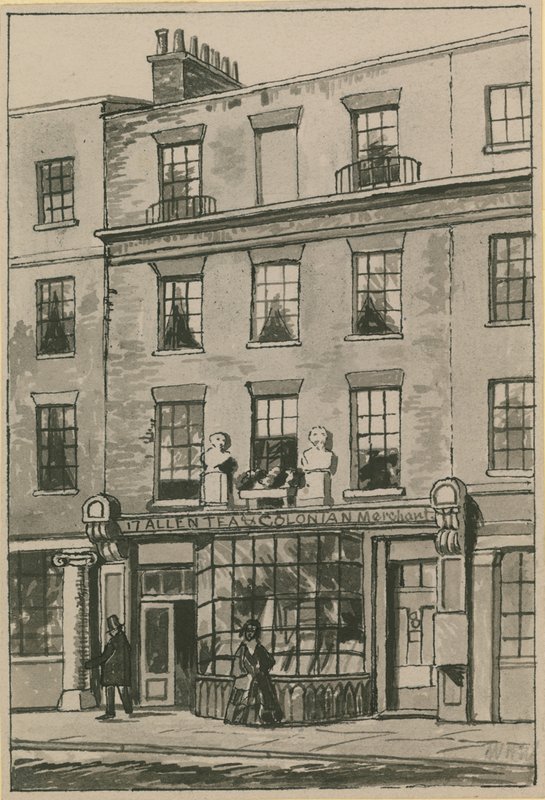 Toms Coffee House, 17 Russell Street, Covent Garden (wc paperilla) tekijältä English School