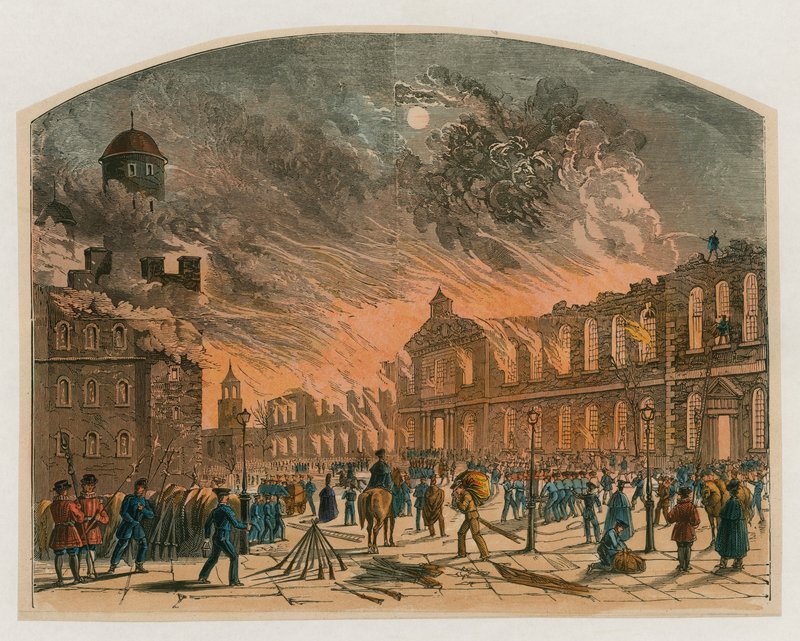 Tower of London Fire, 1841 tekijältä English School