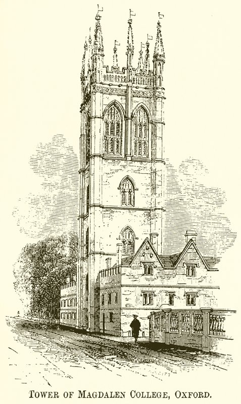 Tower of Magdalen College, Oxford tekijältä English School