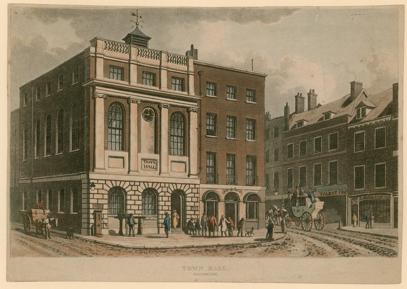 Town Hall, Borough High Street, Southwark, Lontoo tekijältä English School