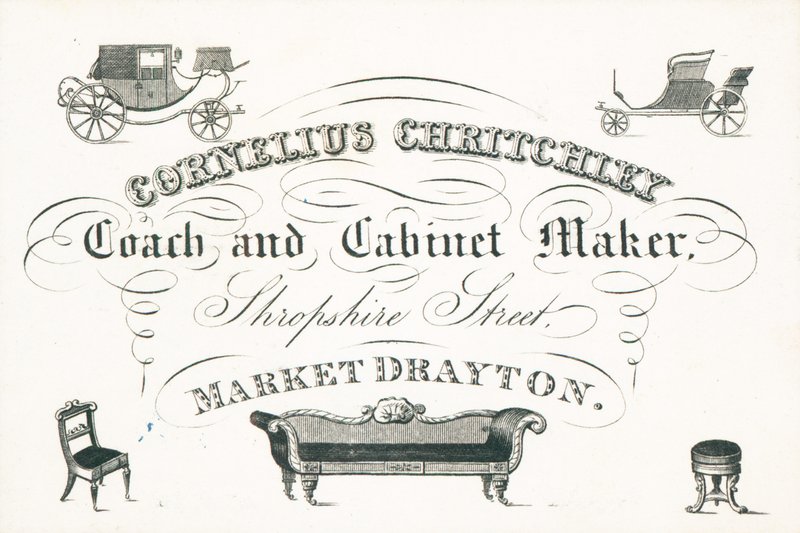 Kauppakortti, Cornelius Critchley tekijältä English School