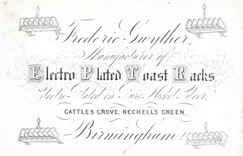 Kauppakortti, Frederic Gwyther tekijältä English School