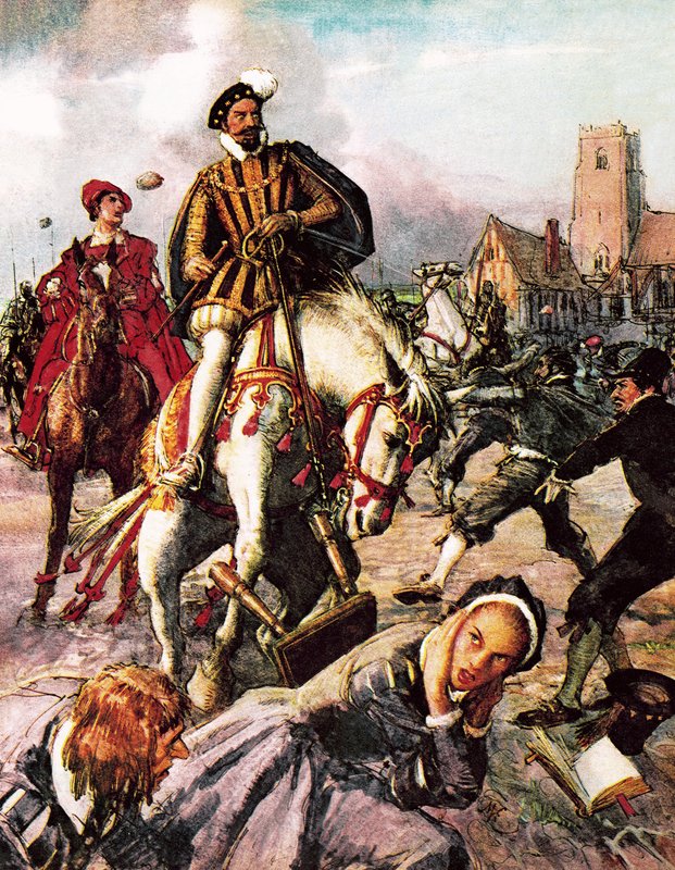 Tragedia Pyhän Bartolomeuksen päivänä 1572 tekijältä English School