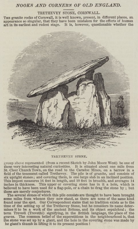 Trethevey Stone, Cornwall (kaiverrus) tekijältä English School