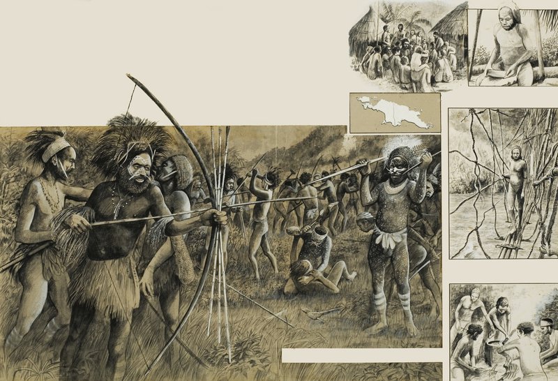 Uuden-Guinean heimomiehet tekijältä English School